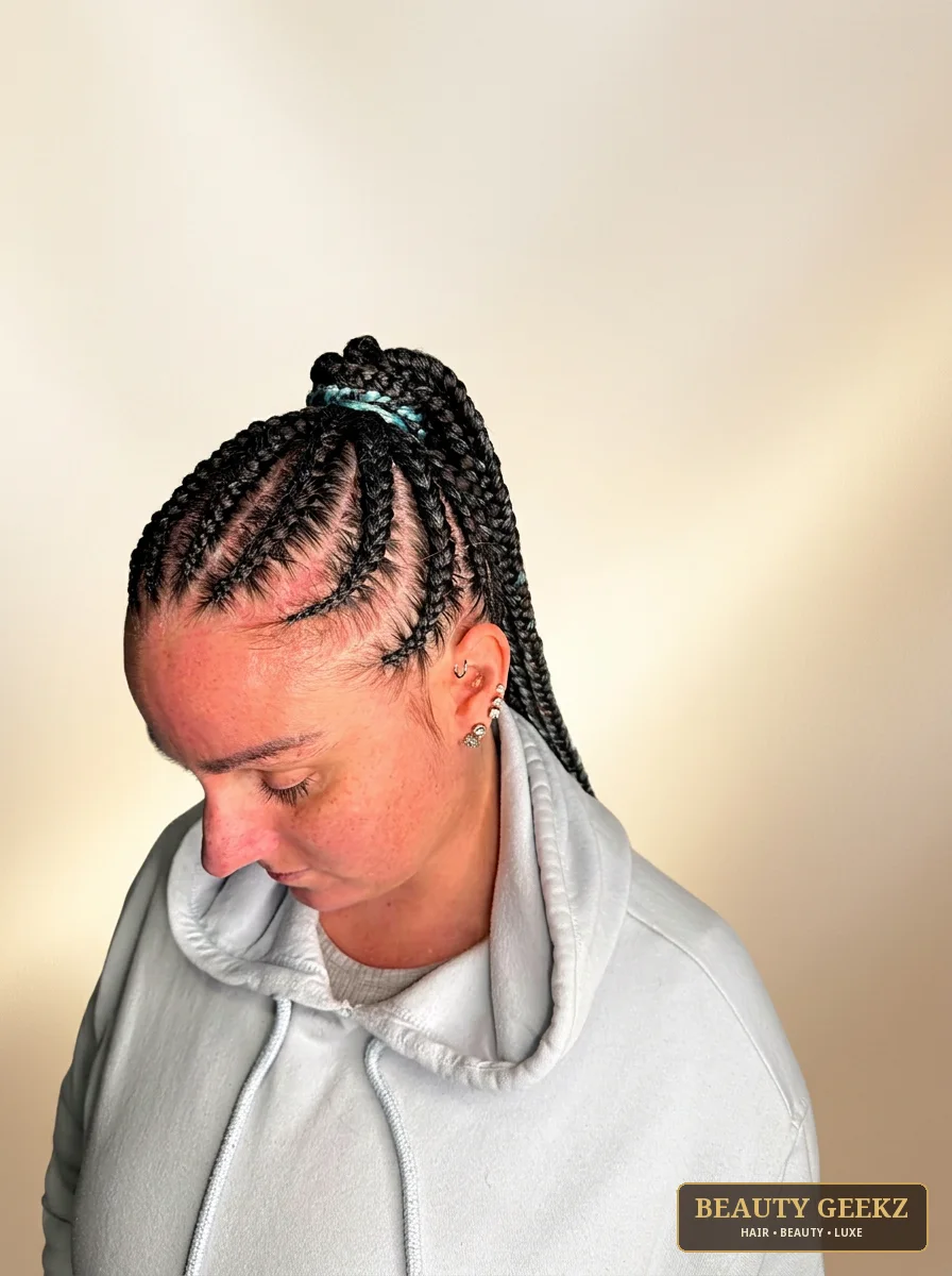 Braid style by Beauty Geekz