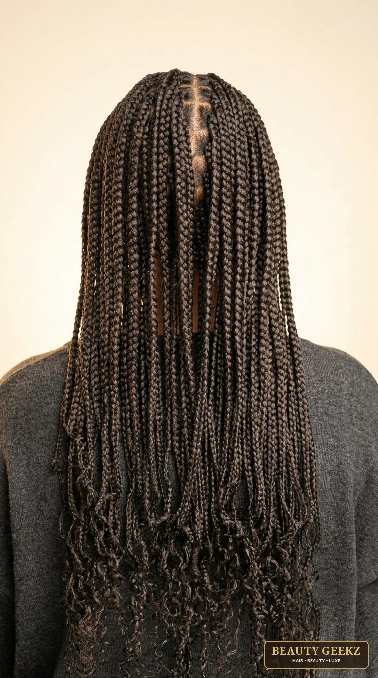Long box braids by Beauty Geekz