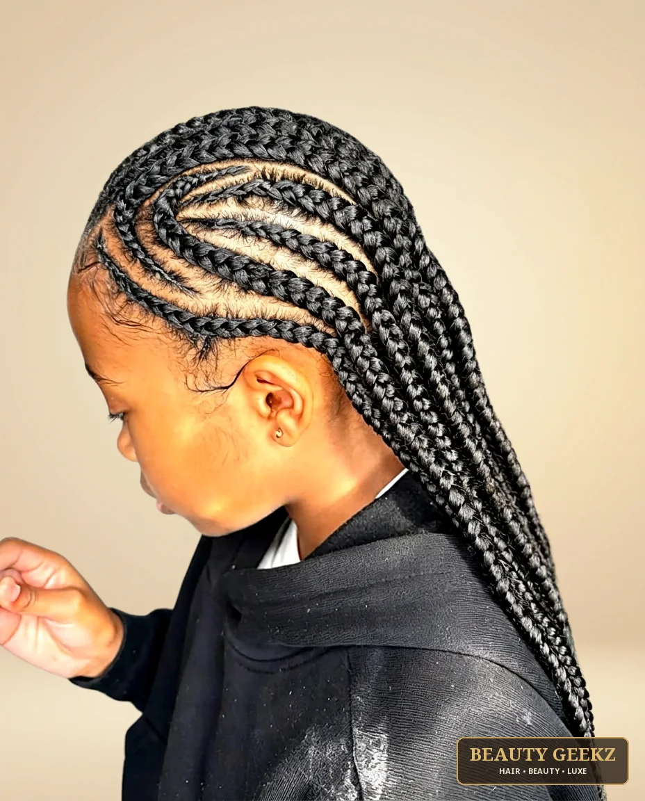 Braid style by Beauty Geekz