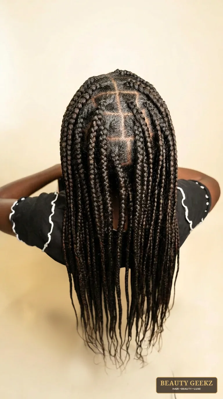 Box braids by Beauty Geekz