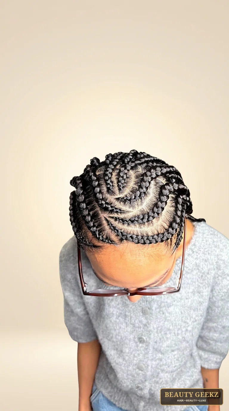 Braid style by Beauty Geekz