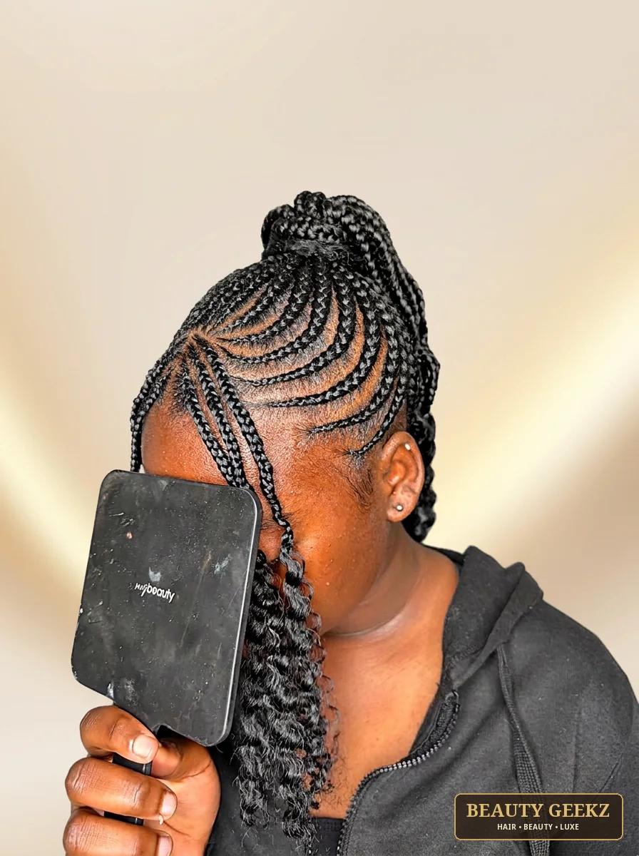 Braid style by Beauty Geekz