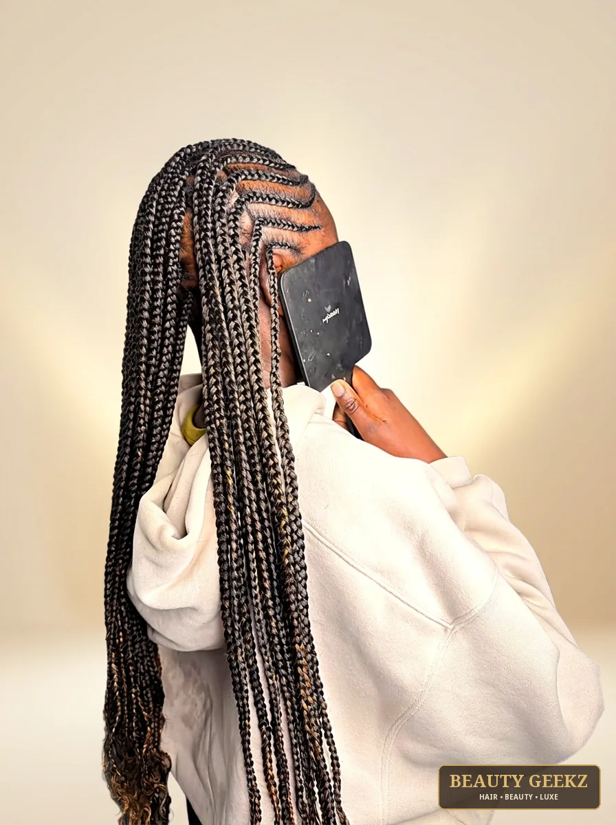 Braid style by Beauty Geekz