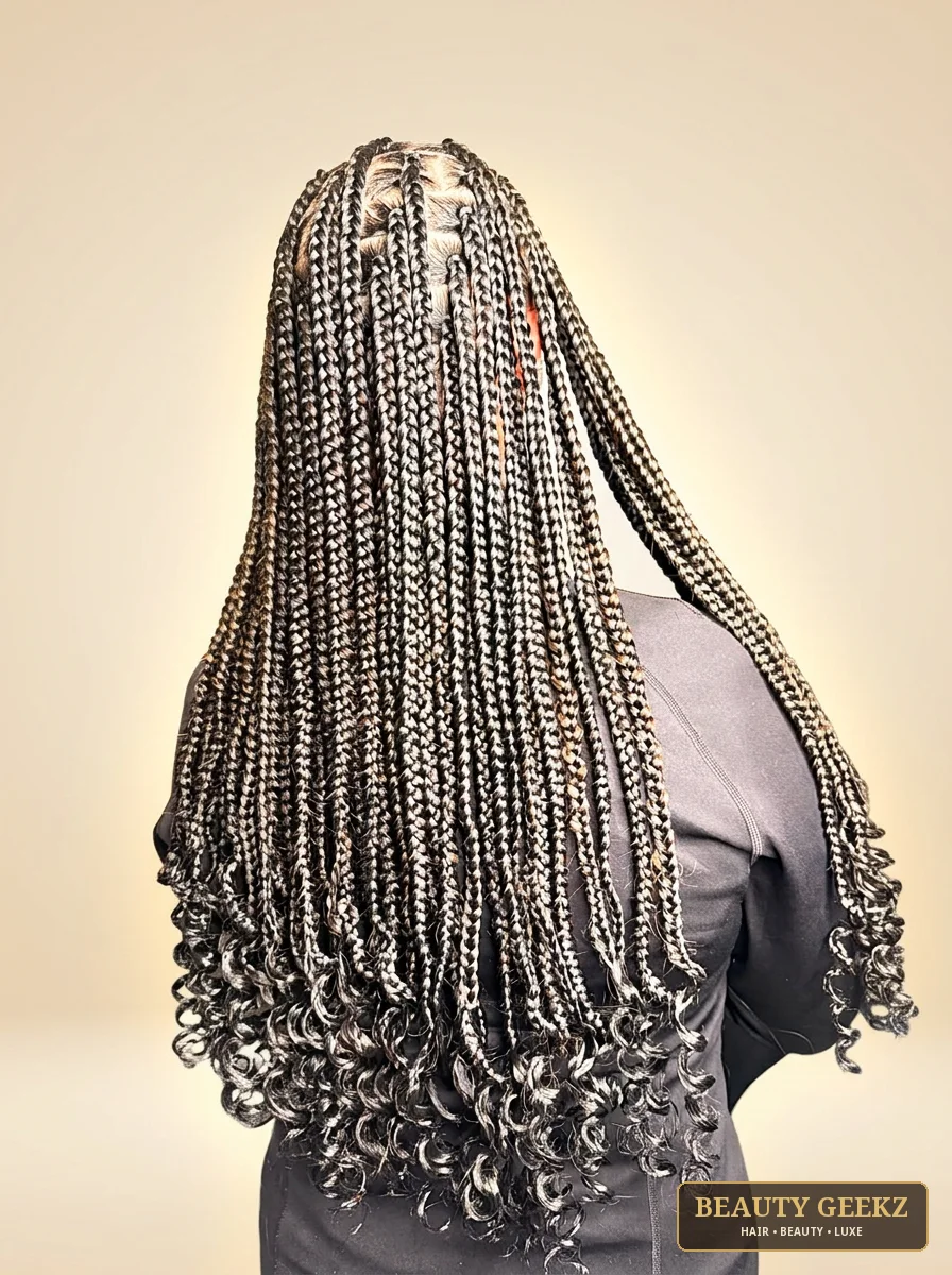 Braid style by Beauty Geekz