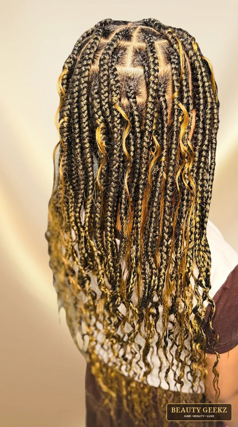 Braid style by Beauty Geekz