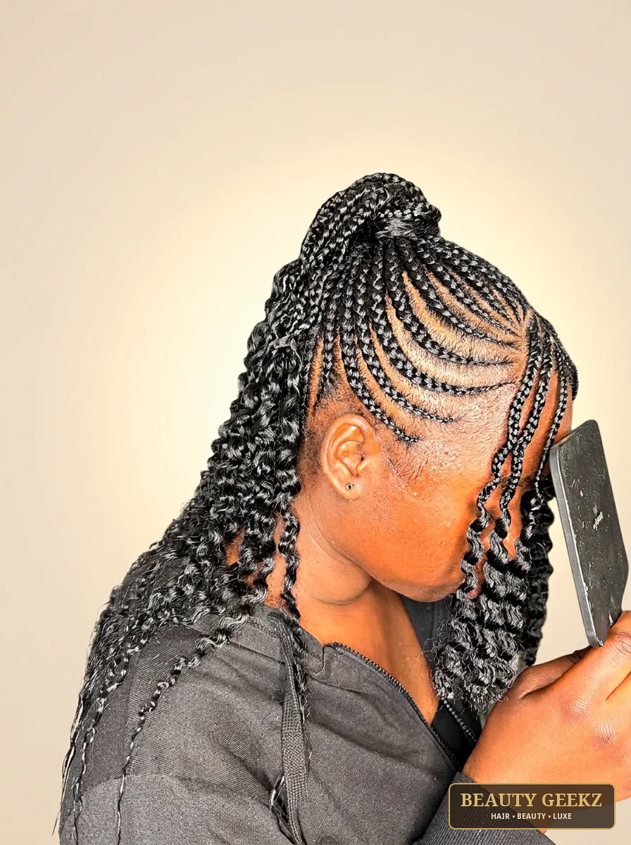Braid style by Beauty Geekz