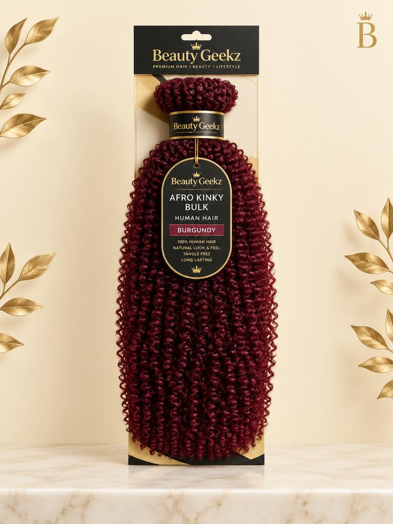 Afro Kinky Bulk Human Hair